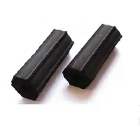 Wood charcoal briquettes